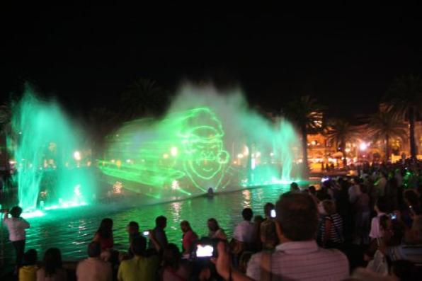 Horario de las fuentes de Salou durante toda la Semana Santa