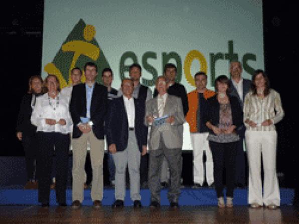 Premiados de la IV Gala del deporte de Vandellòs i LŽHospitalet de lŽInfant