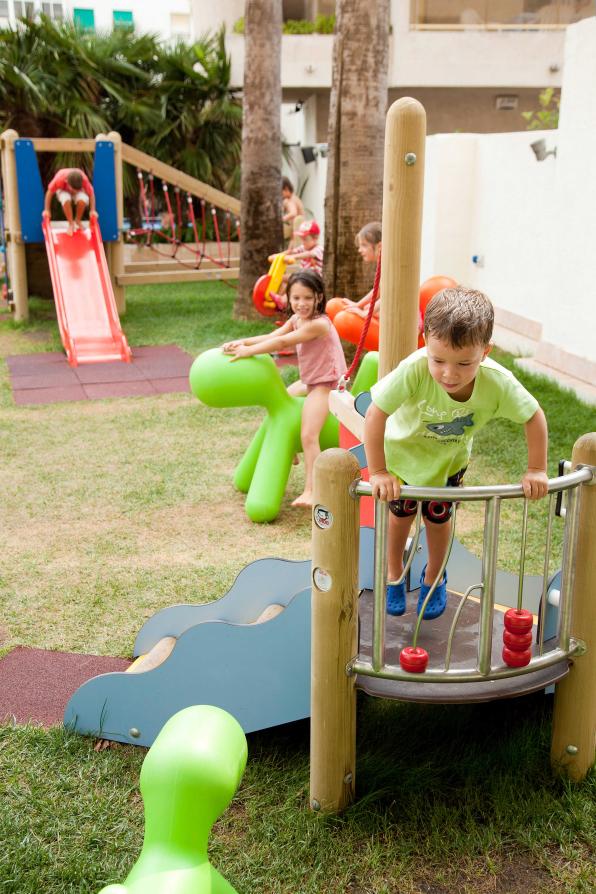 Playground of the Blaumar Hotel in Salou