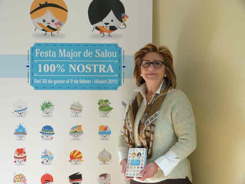 La regidora M Jos&eacute; Rodr&iacute;guez durant la presentaci&oacute; de la festa major