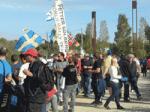 Thousands of people live the qualification test for the RallyRACC in Salou