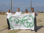La bandera de la ISO 14001 ya ondea en la playa de Levante