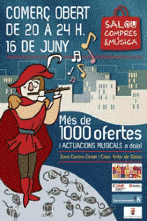 Salou mounts the first night of Shopping &amp; music
