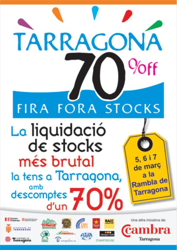 Tarragona, Salou i Vila-seca vendran productes en stock aquest cap de setmana